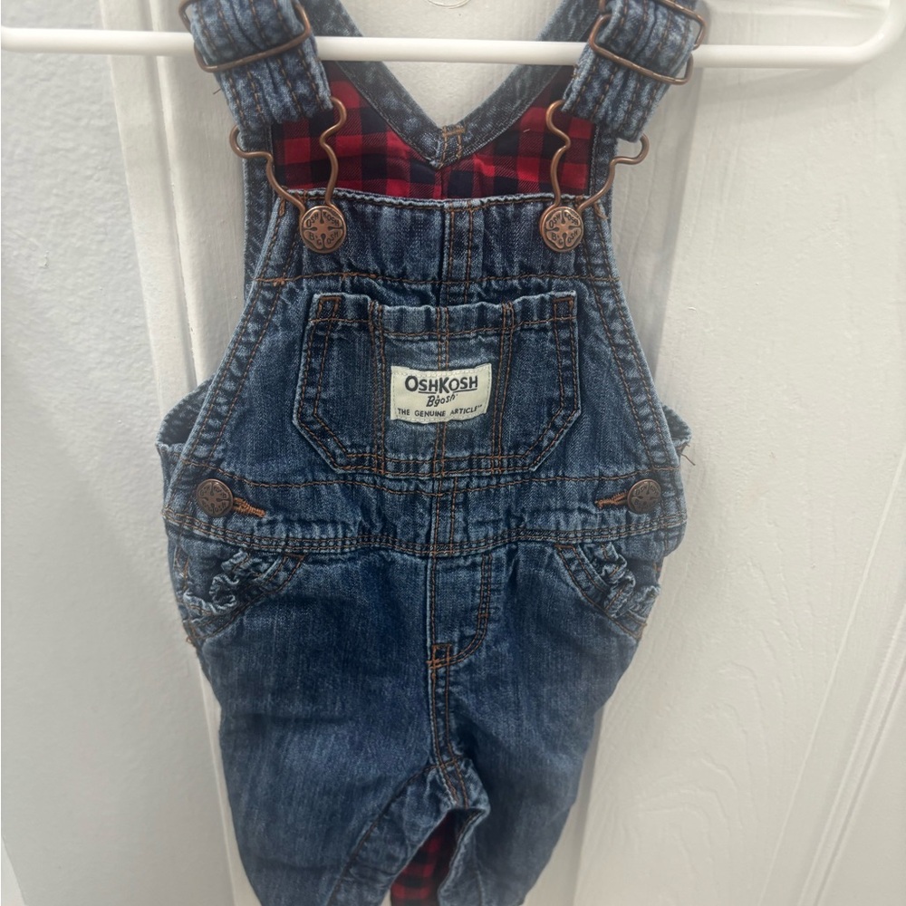 OshKosh B'gosh Blue Classic Denim Overalls